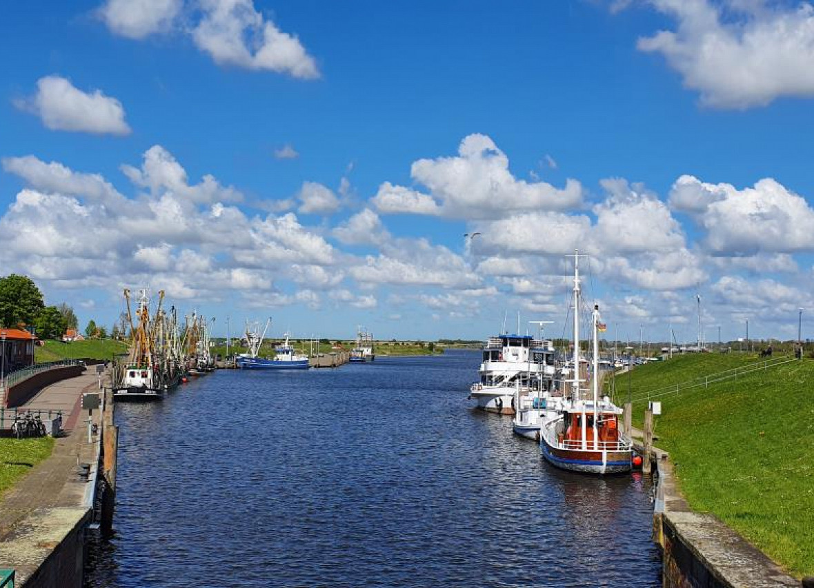 Der Hafen von Greetsiel 