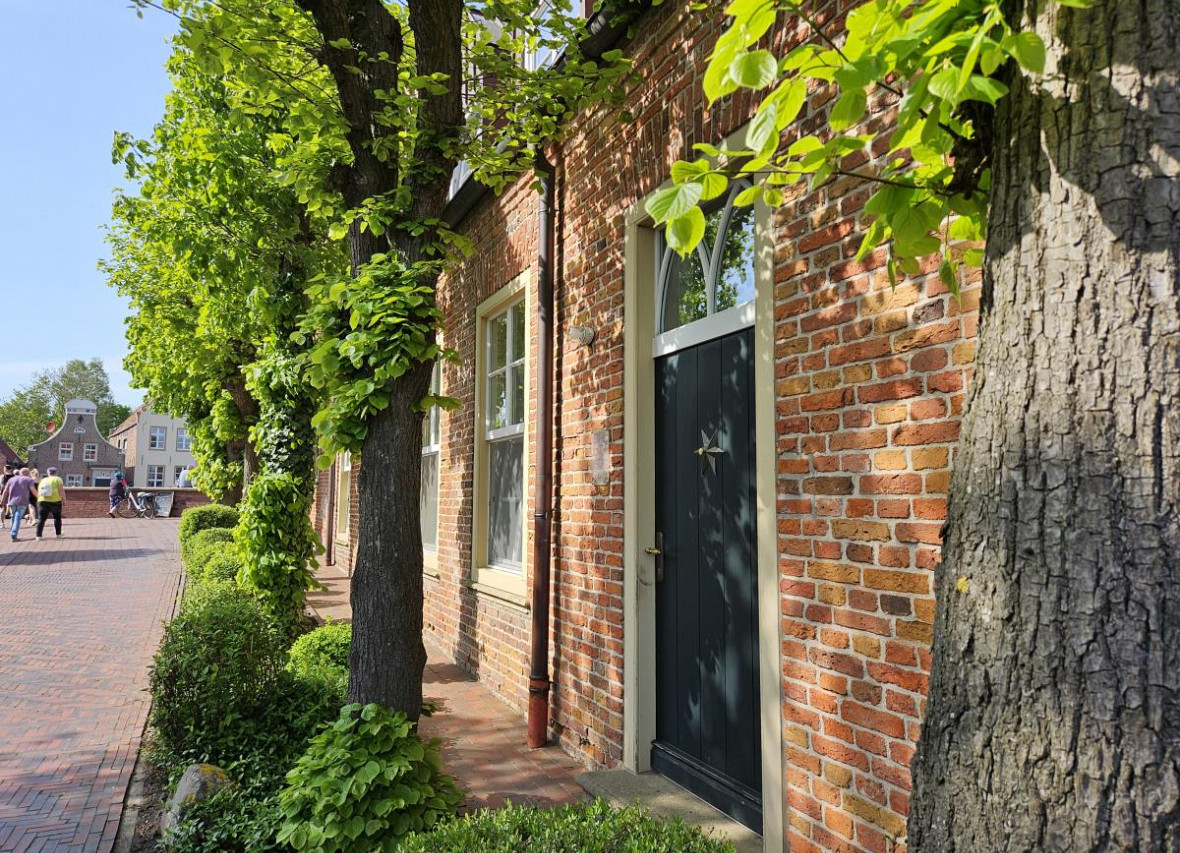 Wunderschöne Fassade vom Amtmannshaus