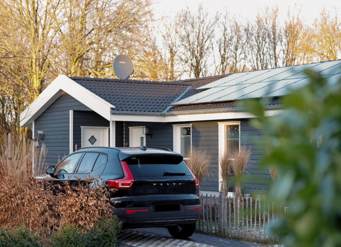 Villa Hempen Parkplatz mit Wallbox