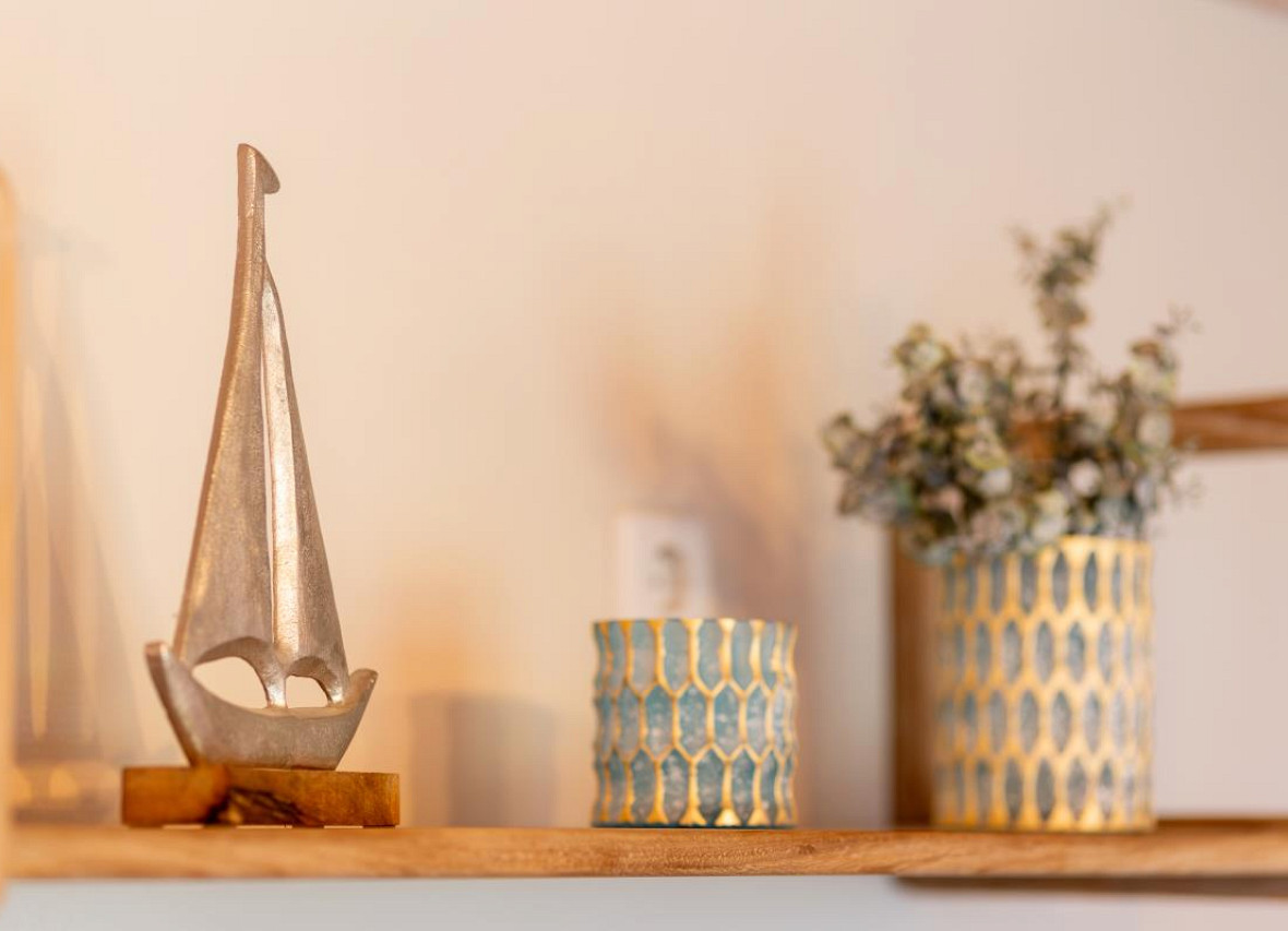 Maritime Details mit Liebe zum Meer