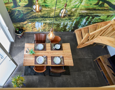 Esszimmer von oben Pier 84