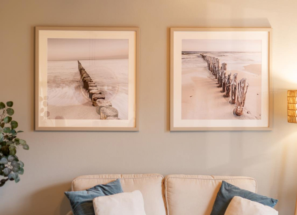 Nordsee-Flair an der Wand